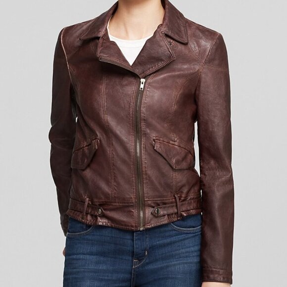 Kut From The Kloth Vegan Leather Moto Jacket Small - Picture 3 of 16
